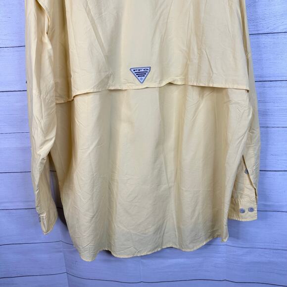 Columbia Mens size XXL Infiniti Logo PFG Bahama II Long Sleeve Shirt 1011621 - Picture 6 of 10